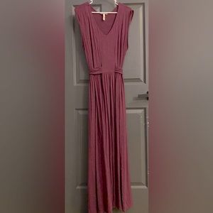 Mathilda Jane Dark Purple Maxi Dress